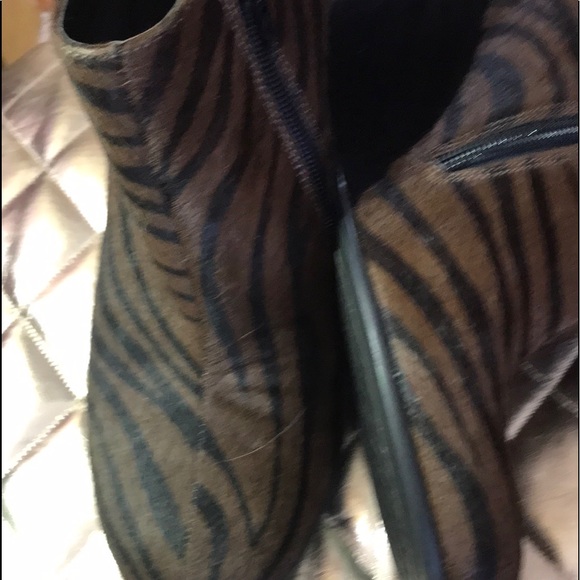 Aerosoles Heel Crest animal print wedge booties - Picture 2 of 5